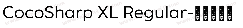 CocoSharp XL Regular字体转换